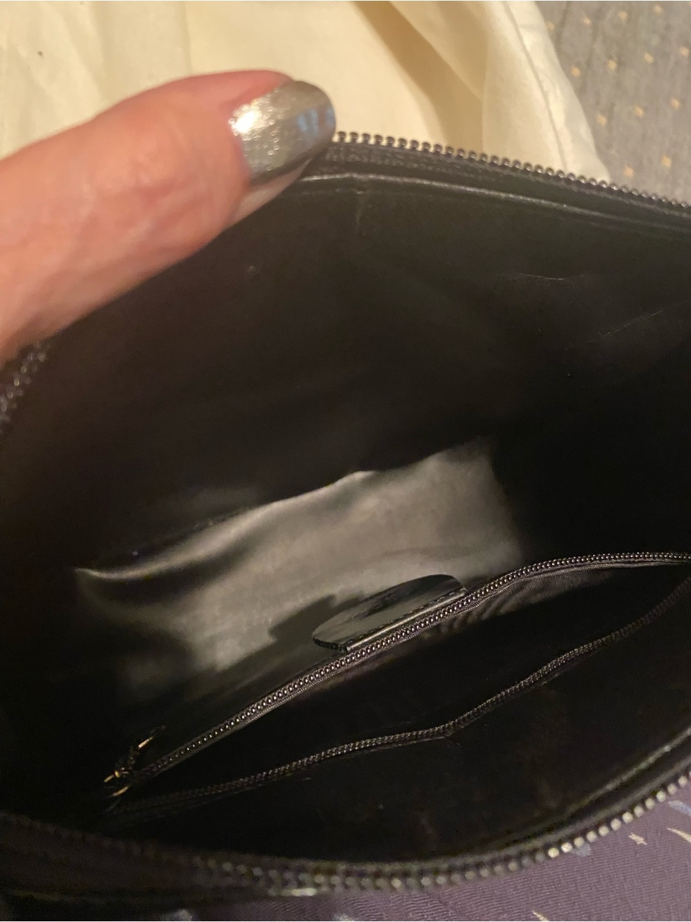 Gucci Pochette Patent Leather Shoulder Bag Vintage -New - Picture 4 of 6
